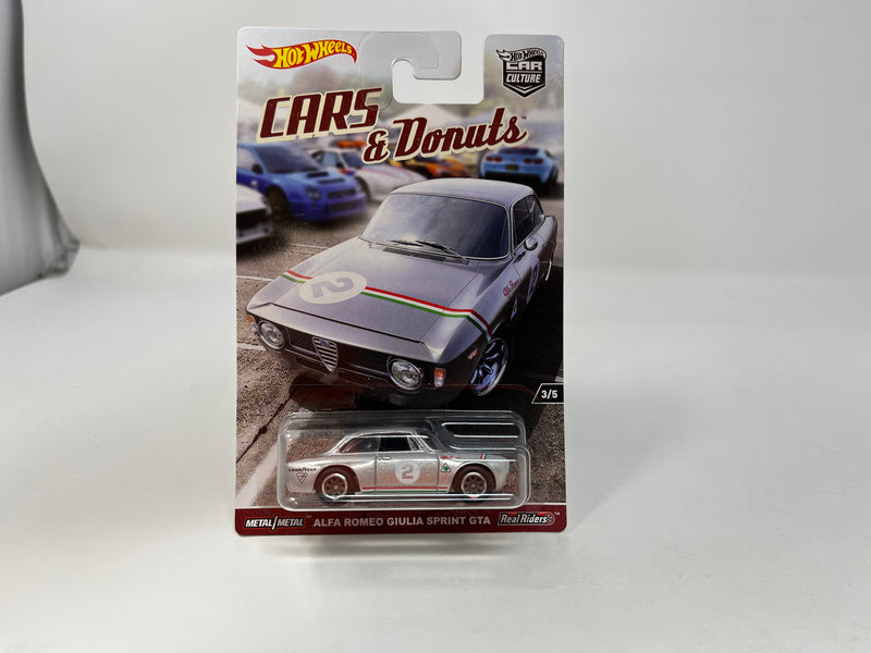 Alfa Romeo Giulia Sprint GTA * Hot Wheels Car Culture Cars & Donuts