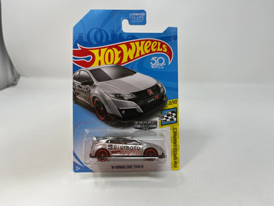 '16 Honda Civic Type R * Zamac * 2018 Hot Wheels