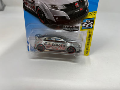 '16 Honda Civic Type R * Zamac * 2018 Hot Wheels