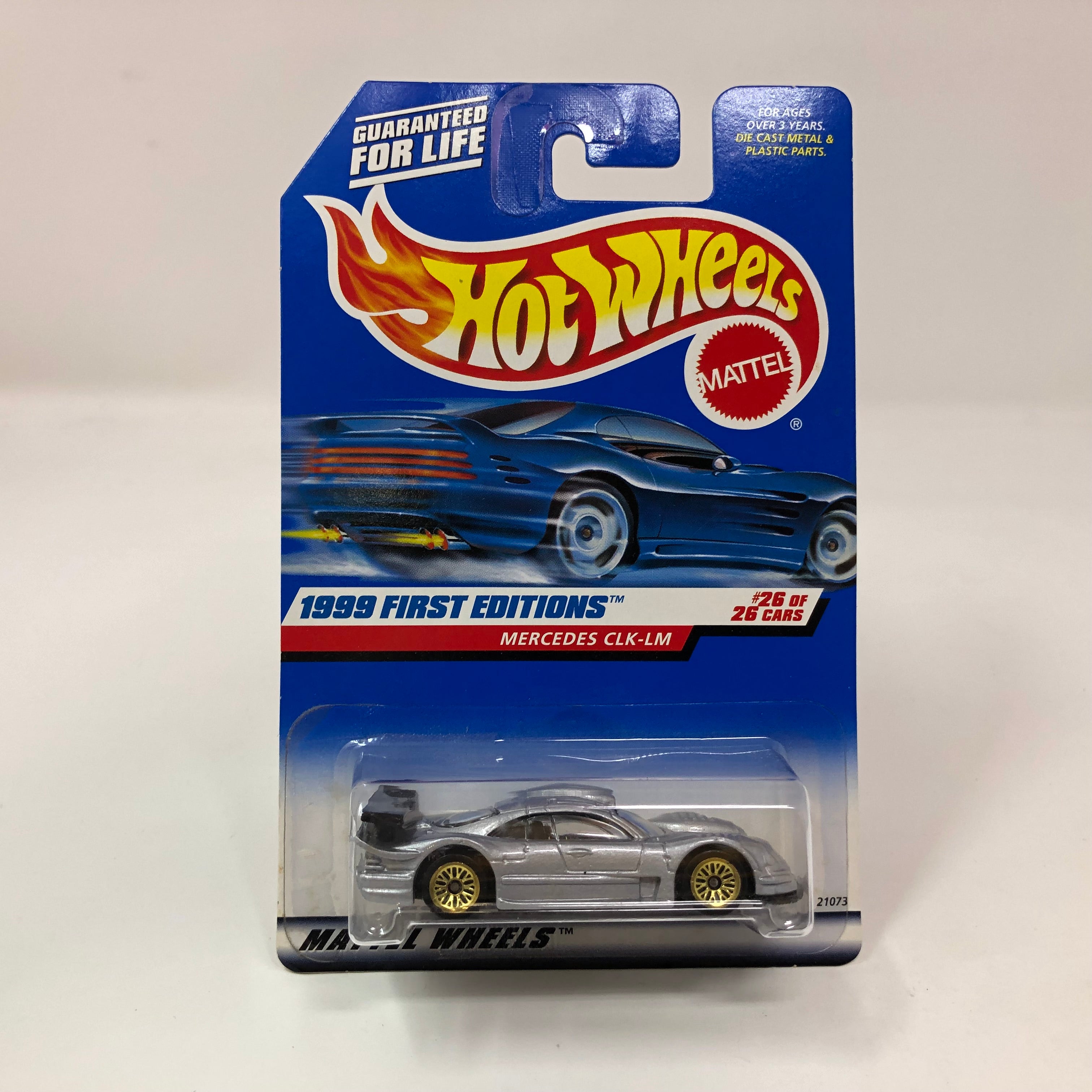 Mercedes CLK-LM #926 * Silver * 1999 Hot Wheels – Wheelcollectors LLC