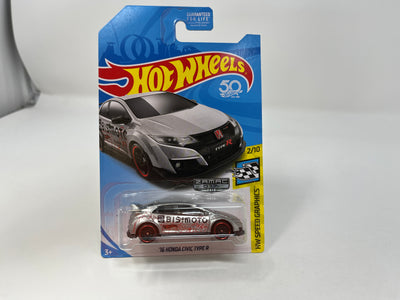 '16 Honda Civic Type R * Zamac * 2018 Hot Wheels