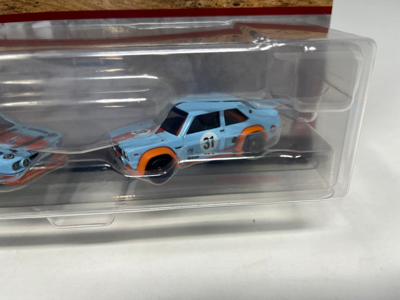 New!  2-Pack * Lancia Rally 037 & Fiat 131 Abarth GULF * 2024 Hot Wheels 1:64 Scale