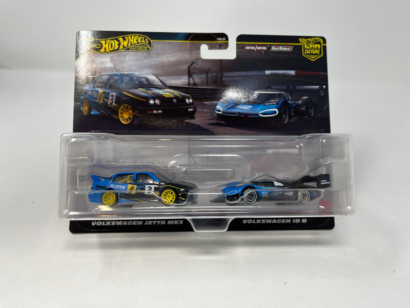 New!  2-Pack * Volkswagen Jetta & VW ID R * 2024 Hot Wheels 1:64 Scale