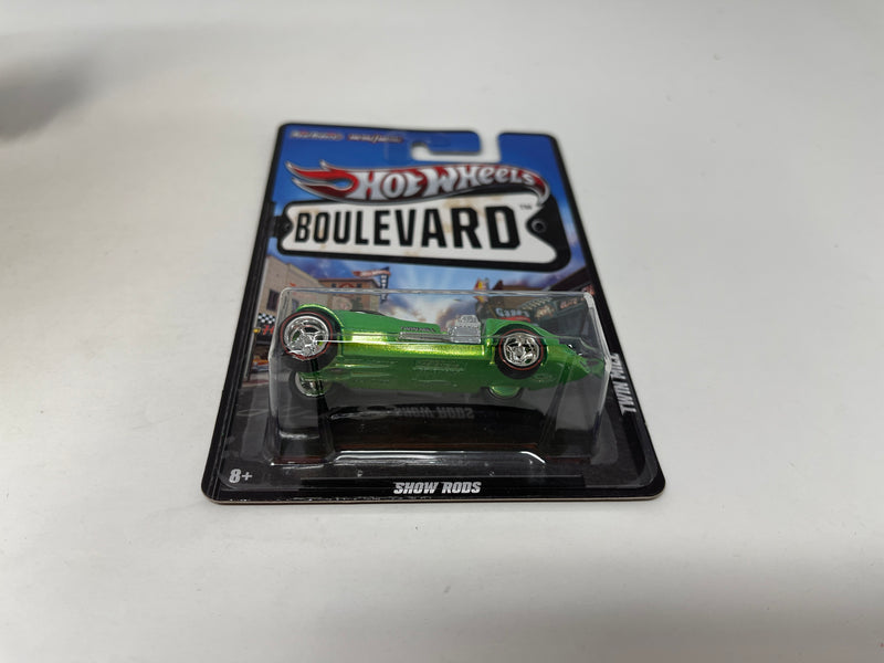 Twin Mill * Green * Hot Wheels Boulevard Series