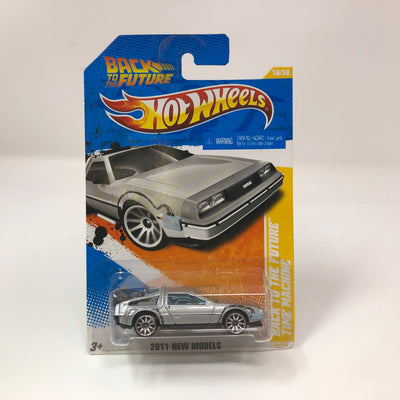 Back to the Future Time Machine #18 * 2011 Hot Wheels