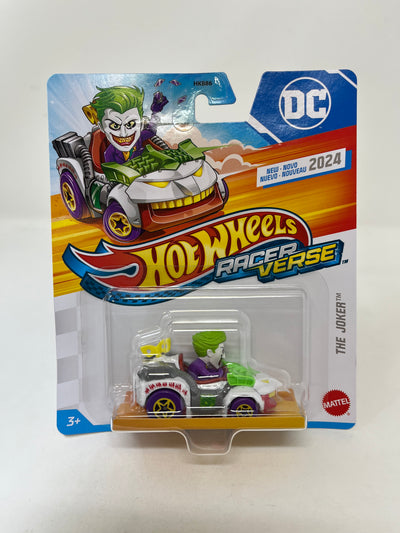 The Joker DC Comics Racer Verse * Hot Wheels Marvel Character Cars Case G