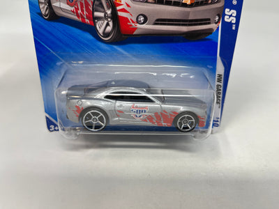 '10 Camaro SS #74 * Silver * 2010 Hot Wheels