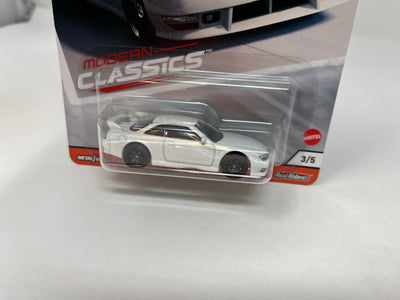 Nissan Silvia S14 * WHITE * Hot Wheels MODERN CLASSICS 2 Car Culture