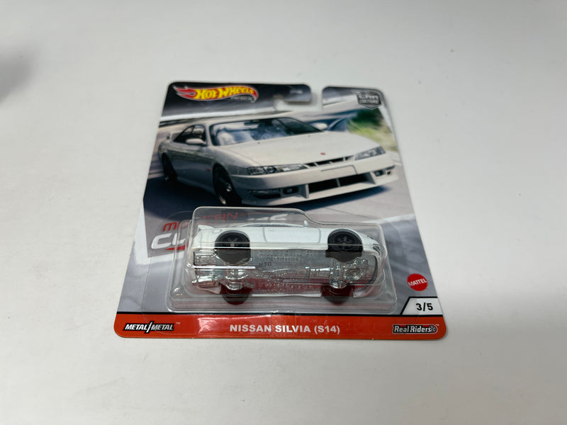 Nissan Silvia S14 * WHITE * Hot Wheels MODERN CLASSICS 2 Car Culture