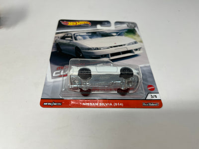 Nissan Silvia S14 * WHITE * Hot Wheels MODERN CLASSICS 2 Car Culture