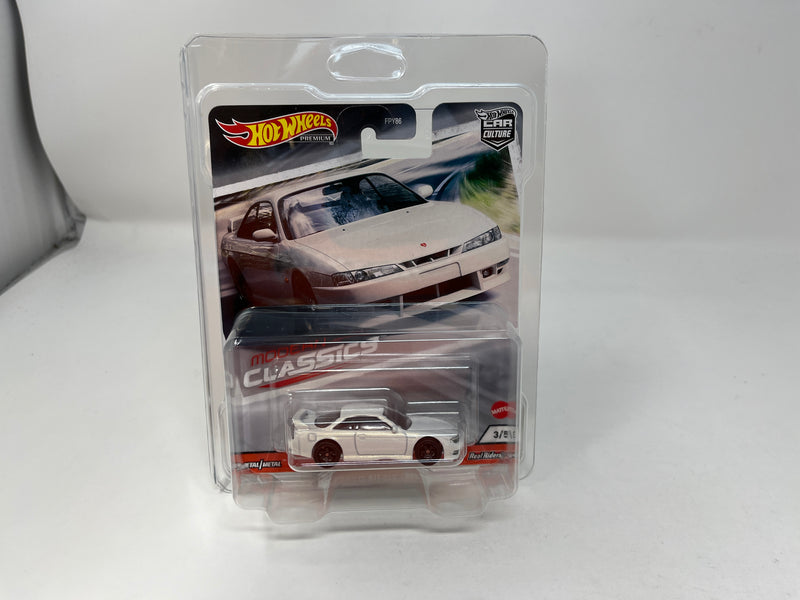 Nissan Silvia S14 * WHITE * Hot Wheels MODERN CLASSICS 2 Car Culture