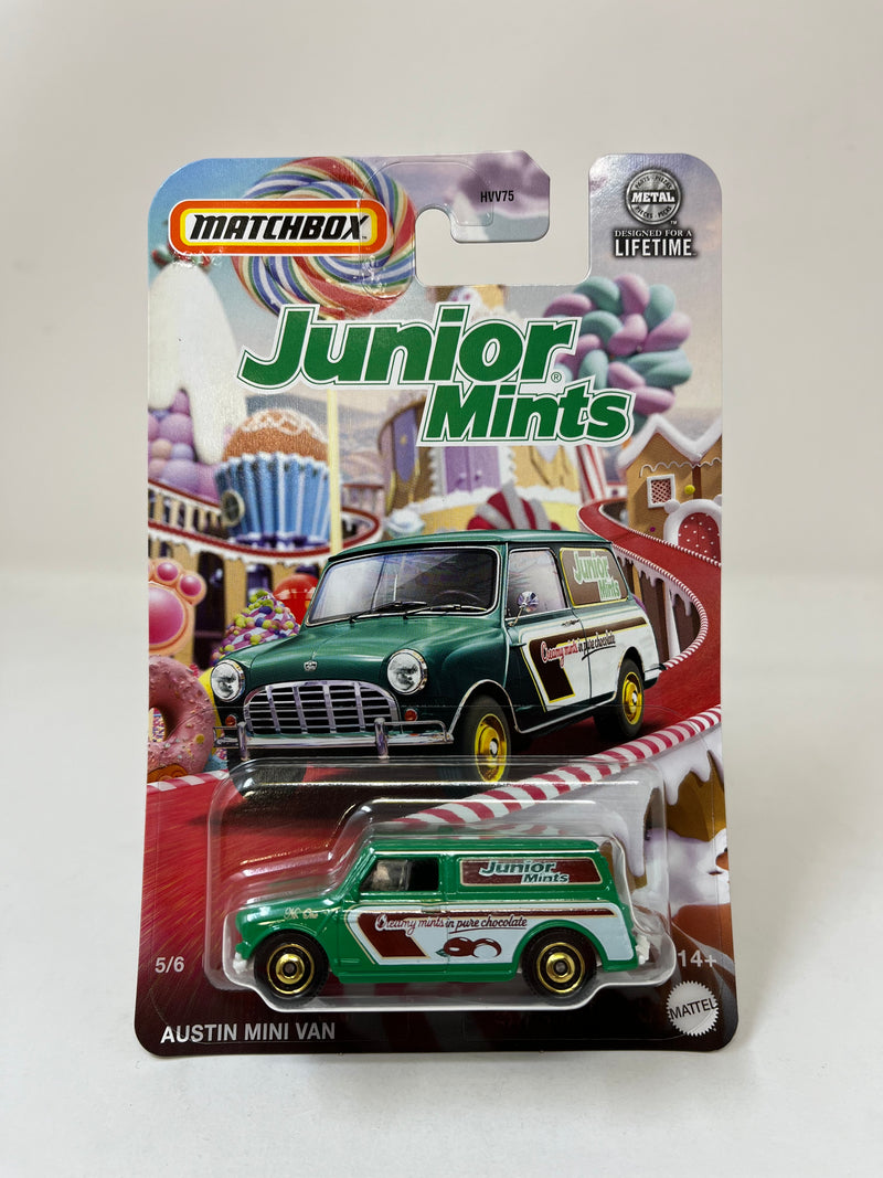 Austin Mini Van Junior Mints * 2024 Matchbox Sweet Rides