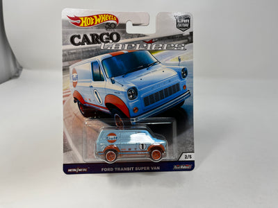 Ford Transit Super Van * Gulf * Hot Wheels Car Culture Cargo Carriers