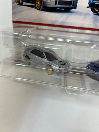 New! 2-Pack * Subaru Impreza WRX & '16 WRX STI * 2024 Hot Wheels 1:64 Scale Series