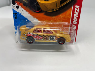 Subaru Impreza #204 * Gold * 2011 Hot Wheels