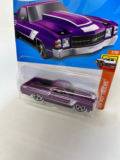 '71 El Camino #132 * Purple * 2024 Hot Wheels Basic International Case F