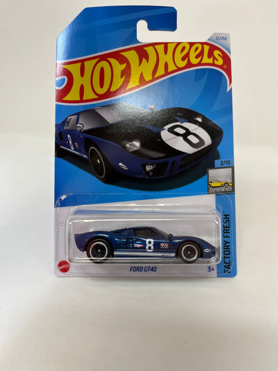 Ford GT40 #12 * BLUE * 2024 Hot Wheels Basic International Case G
