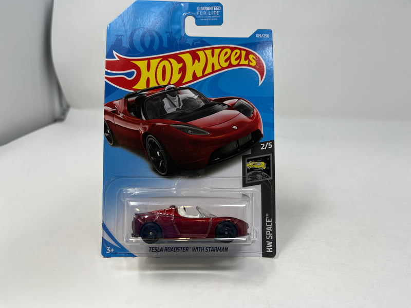 Tesla Roadster with Starman 