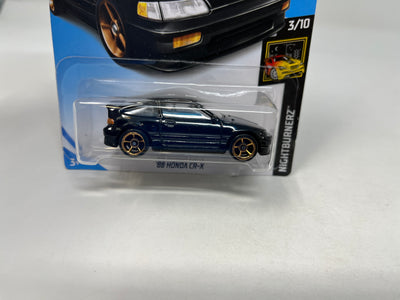 '88 Honda CR-X #49 * BLACK * 2019 Hot Wheels