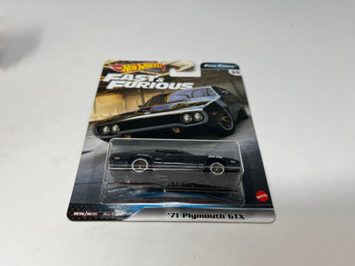 '71 Plymouth GTX * Hot Wheels Premium Fast & Furious Full Force