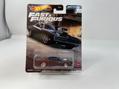 '70 Dodge Charger R/T * Hot Wheels Premium Fast & Furious Full Force