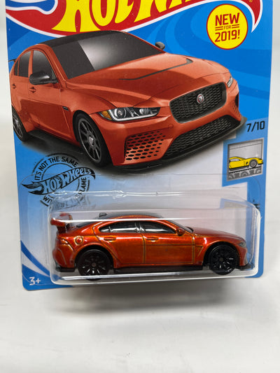 Jaguar XE SV Project 8 #244 * Orange * 2019 Hot Wheels