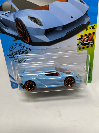 Lamborghini Sesto Elemento #164 * Blue * 2020 Hot Wheels