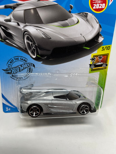 2020 Koenigsegg Jesko #228 * Silver * 2020 Hot Wheels