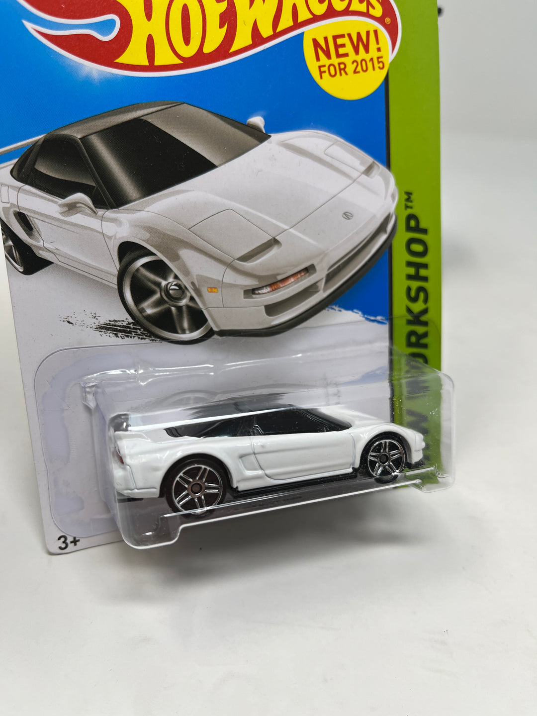 90 Acura NSX #218 * WHITE * 2015 Hot Wheels