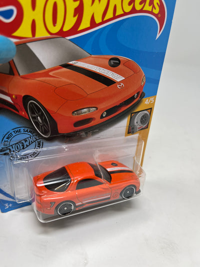 '95 Mazda RX-7 #43 * Orange * 2020 Hot Wheels