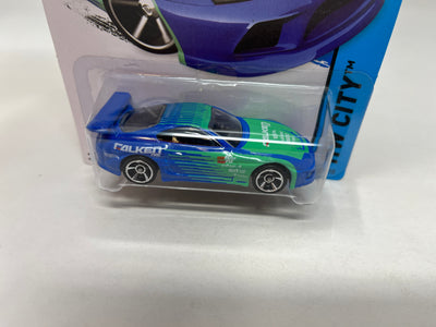 Toyota Supra #22 Falken * Blue * 2014 Hot Wheels