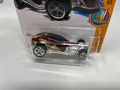 Surf Crate * Super Treasure Hunt * 2017 Hot Wheels w Factory Holo Sticker