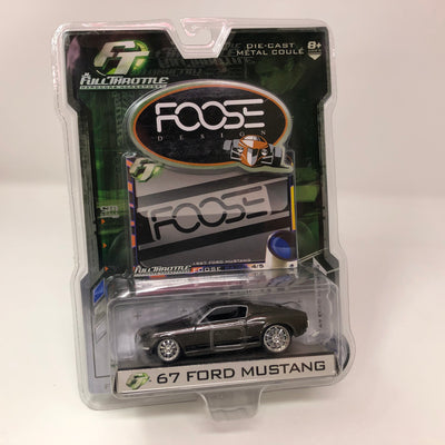 1967 Ford Mustang * Foose Design Full Throttle 1:64 Scale