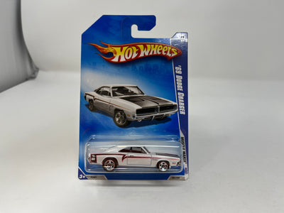 '69 Dodge Charger #81 * WHITE Kmart * 2009 Hot Wheels