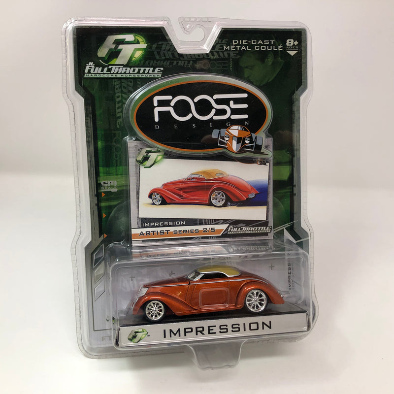 Impression * Orange * Full Throttle Foose Design Overhaulin