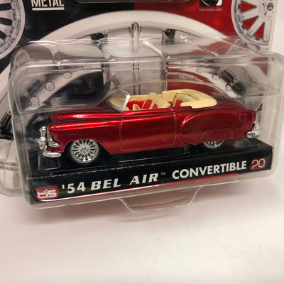 1954 Chevy Bel Air Convertible * Malibu International 1:64 scale diecast