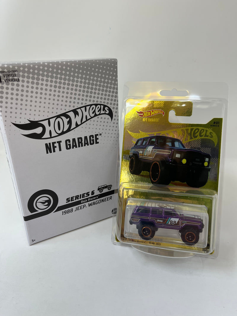 1988 Jeep Wagoneer * 2024 Hot Wheels Series 6 NFT Mattel Creations