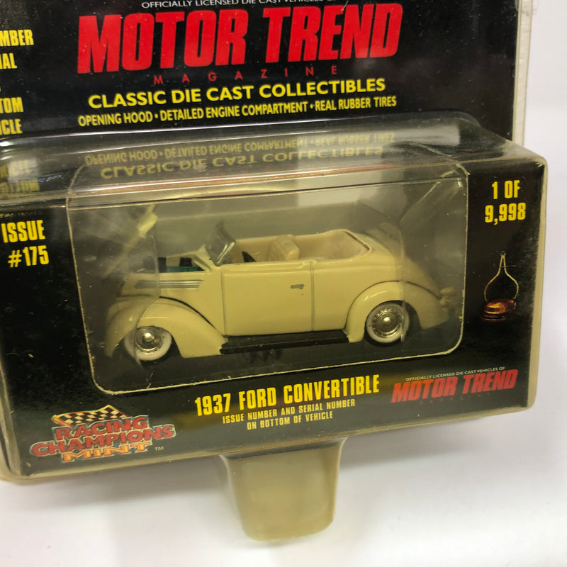1937 Ford Convertible * Racing Champions Mint Series