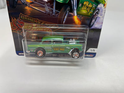 '55 Chevy Bel Air Gasser * Hot Wheels Car Cutlure Drag Strip Demons