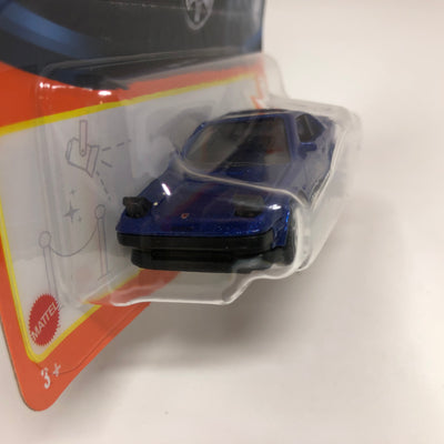 1984 Toyota MR2 #95 * Blue w/ Headlights Up * 2023 Matchbox Case U