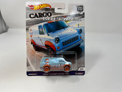 Ford Transit Super Van * Gulf * Hot Wheels Car Culture Cargo Carriers