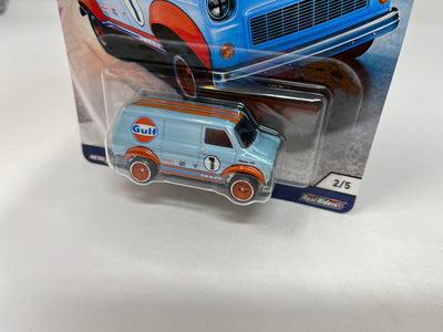 Ford Transit Super Van * Gulf * Hot Wheels Car Culture Cargo Carriers