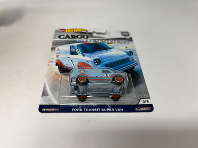 Ford Transit Super Van * Gulf * Hot Wheels Car Culture Cargo Carriers