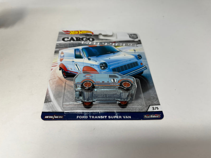 Ford Transit Super Van * Gulf * Hot Wheels Car Culture Cargo Carriers