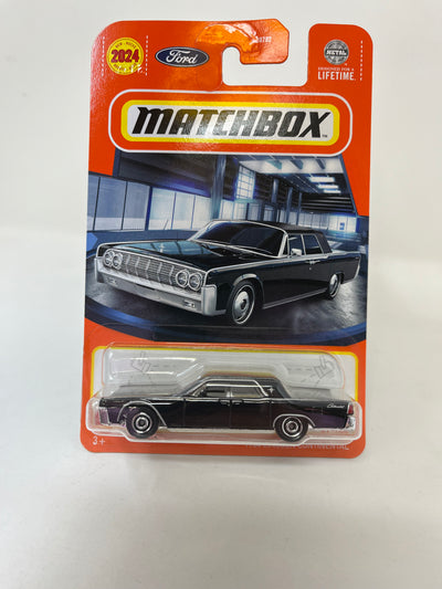 1964 Lincoln Continental #21 * 2024 Matchbox Case D