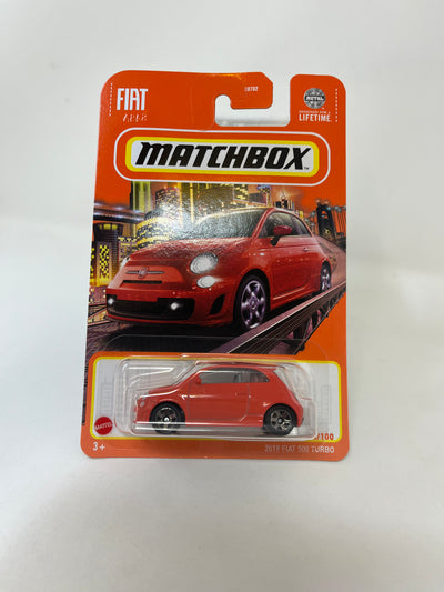 2019 Fiat 500 Turbo #4 * 2024 Matchbox Case D