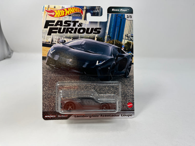 Lamborghini Aventador Coupe * Hot Wheels EURO FAST Fast & Furious