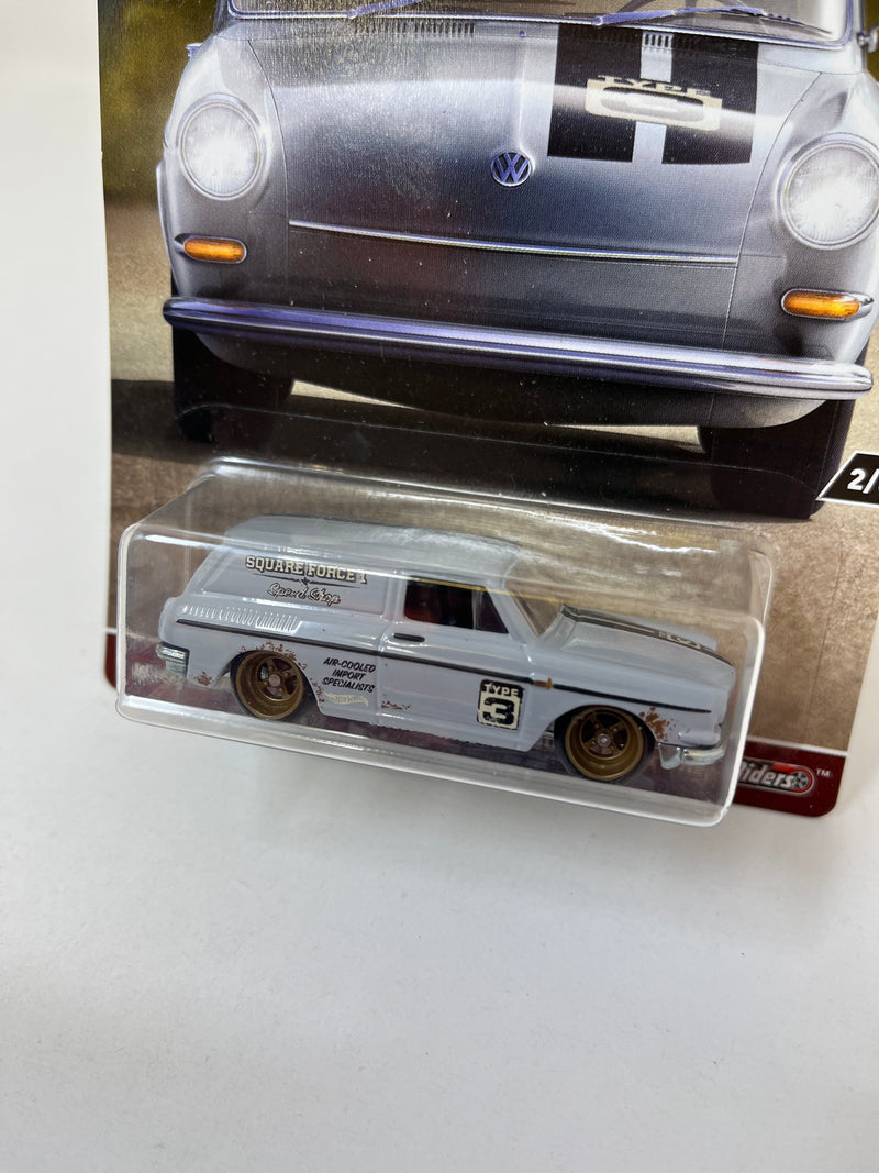 69 Volkswagen Fastback * Hot Wheels Car Culture Air-Cooled