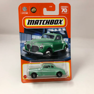 1941 Plymouth Coupe #8 * 2023 Matchbox Case U