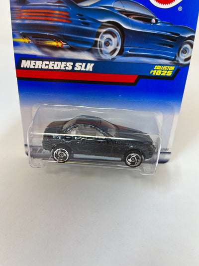 Mercedes SLK #1025 * Dark Blue * 1998 Hot Wheels First Edition